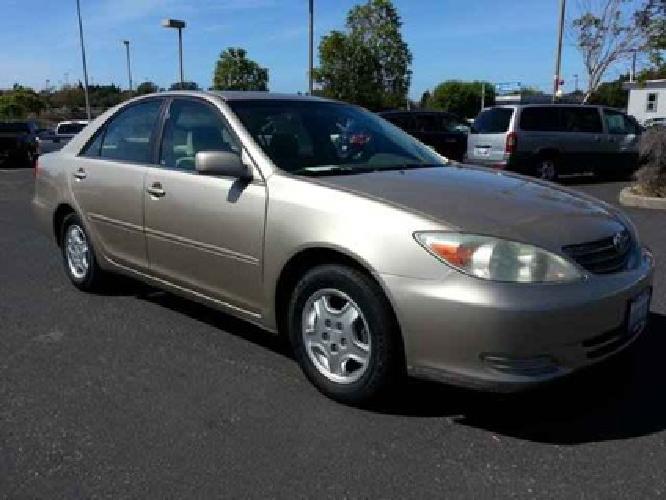 2002 toyota camry in novato, ca