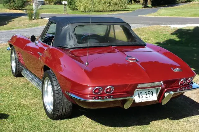 1967 chevrolet corvette 427/435 4 speed convertible