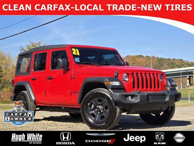 2021 jeep wrangler unlimited sport