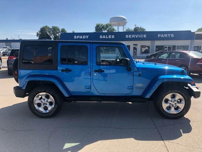 used 2015 jeep wrangler 4wd unlimited sahara holdrege, ne 68949 for sale in holdrege, nebraska