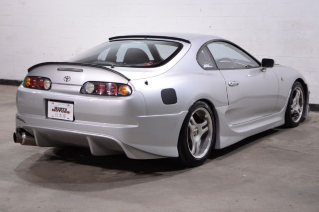 1993 toyota supra 117k miles silver coupe 2jz-gte 6 speed manual v160 twin turbo