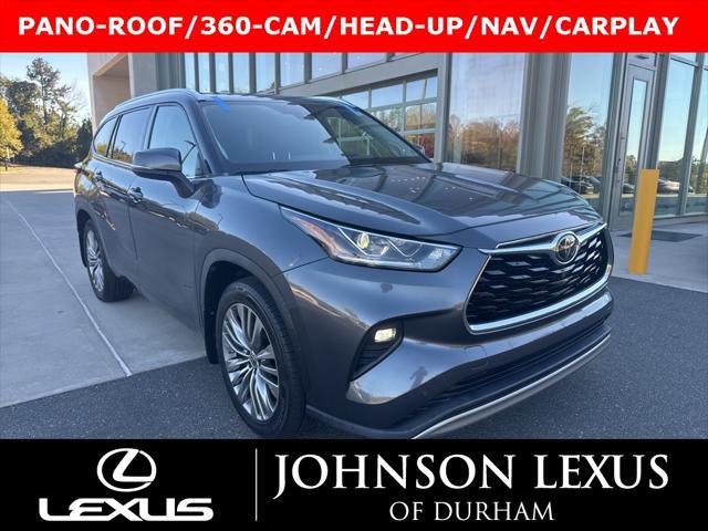 2020 toyota highlander platinum