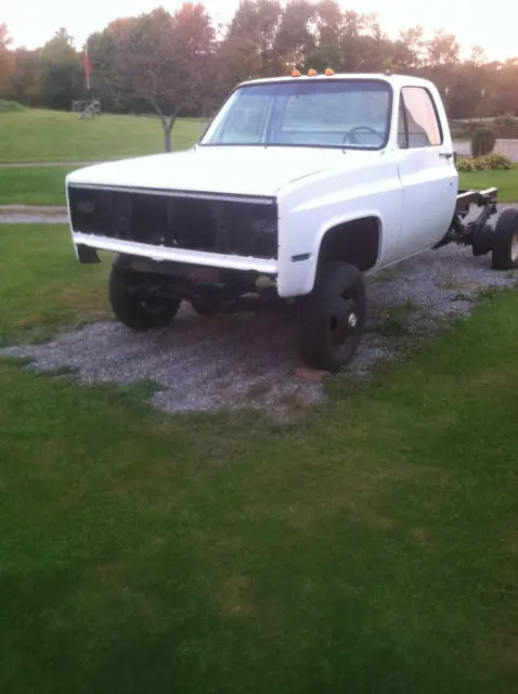 1981 chevy k30 cab and chassis texas truck