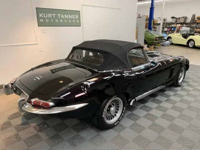 1967 jaguar e-type roadster. matching #'s car. 23,356 believed original miles