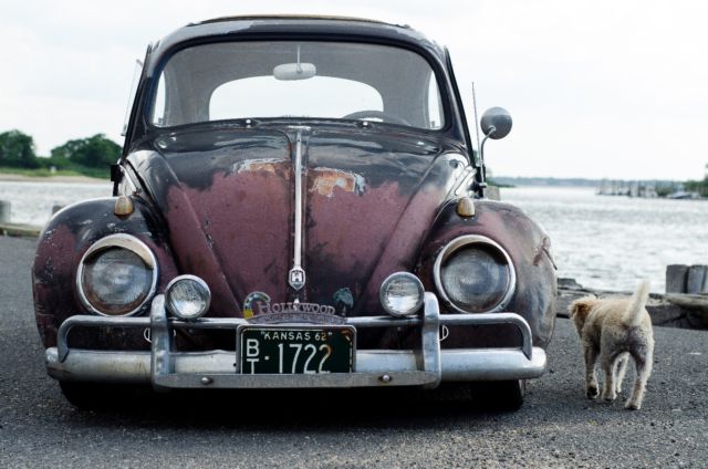 1962 vw beetle ragtop no reserve patina rag
