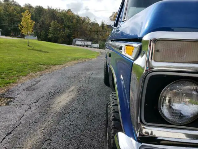 1976 ford f-250 high boy 4wd, 4 speed manual, np 205 divorced transfer case