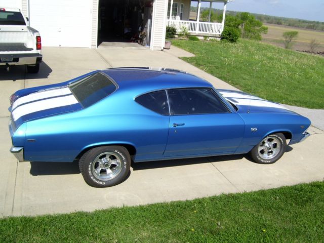 1969 chevelle ss 396 restored nice! no reserve!