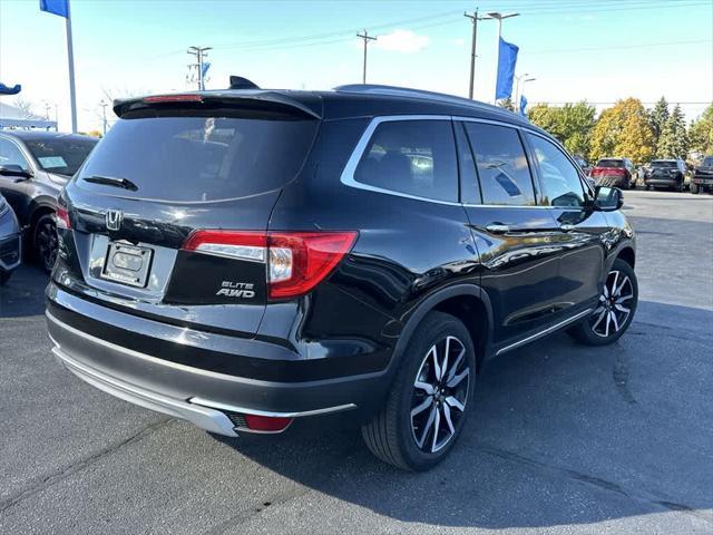 2022 honda pilot awd elite