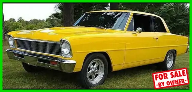 1966 chevrolet ii 8 cylinder gasoline 3-speed automatic rwd custom wi c84605