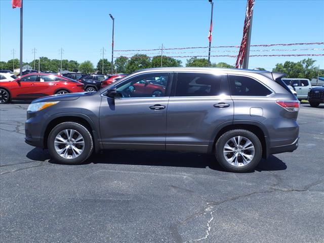 2014 toyota highlander xle
