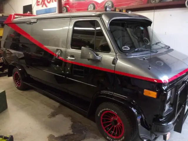 1994 chevrolet g10 a-team van a team van restored customized
