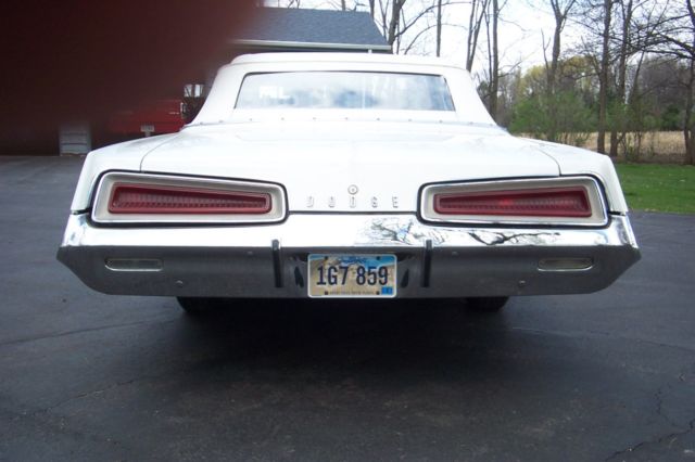 1967 dodge polara convertible 383cid/325hp 4bbl