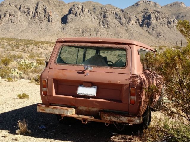 1976 & 1978 international scout ii