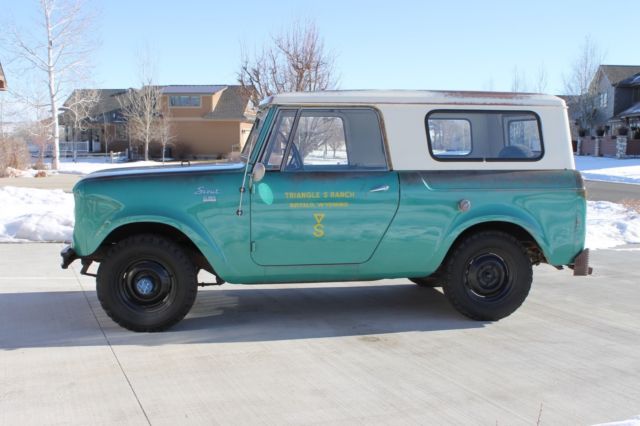 1963 ih scout 80, 36k original miles, original paint...no reserve!!!