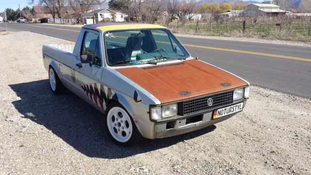 1981 volkswagen rabbit pickup caddy 1.9aaz turbo diesel