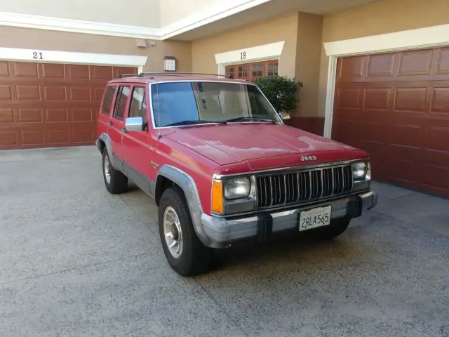 1990 jeep cherokee laredo xj auto 4x2 rust free non-smoker one family owned