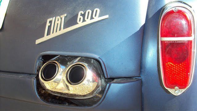 1955 fiat 600 mid engine conversion honda 100rr drift car rat rod hot rod