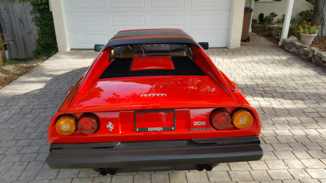 1985 ferrari 308 gts quattrovalvole 2.9l v8 low reserve