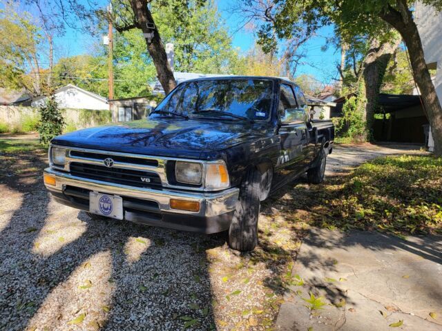 1992 toyota tacoma pickup blue rwd automatic 1/2 ton extra long wheelbase sr5