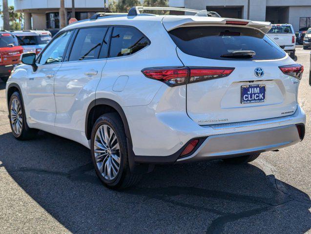 2020 toyota highlander hybrid platinum