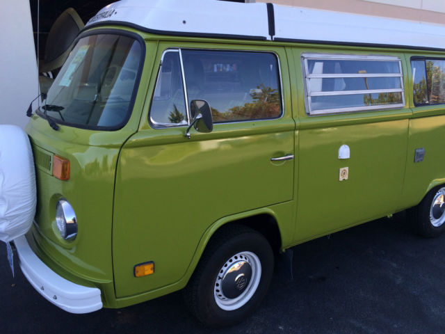 1977 volkswagen westfalia vw camper van bus