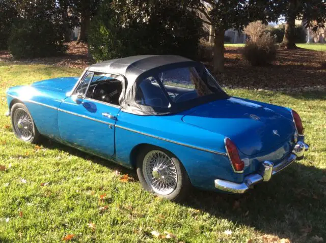 rare and restored 1968 mgc roadster with british motors heritage certificate