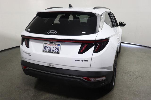 2022 hyundai tucson hybrid blue