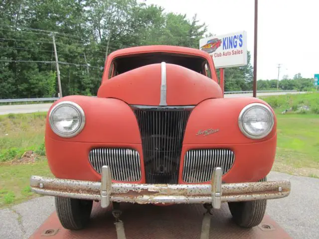 1941 ford super deluxe club coupe solid rolling body