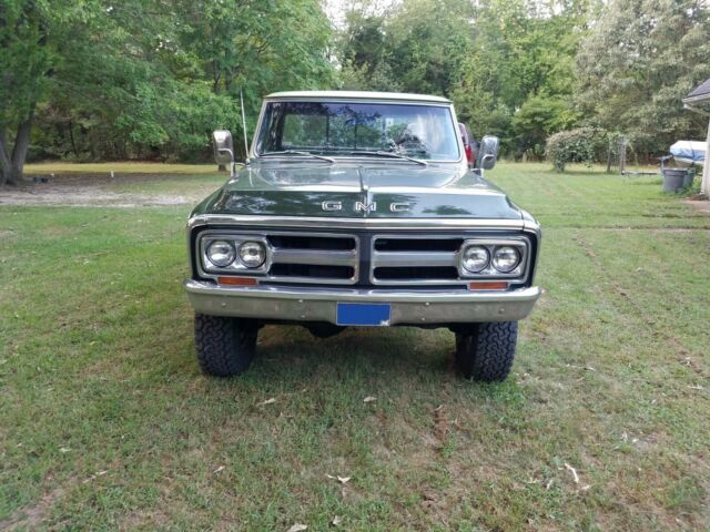 1971 gmc k2500 k20 4x4 3/4 ton pick-up custom camper