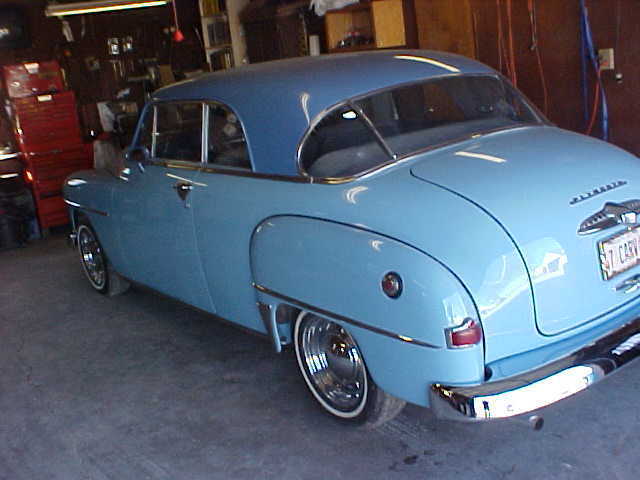 1951 plymouth 2 door hardtop belvedere street rod