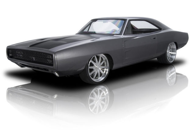 1970 dodge charger 2964 miles charcoal hardtop 572 v8 4 speed automatic