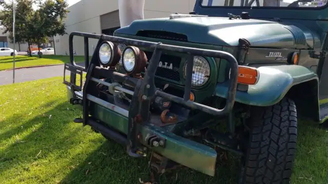 1969 toyota land cruiser fj40 soft top, great driver