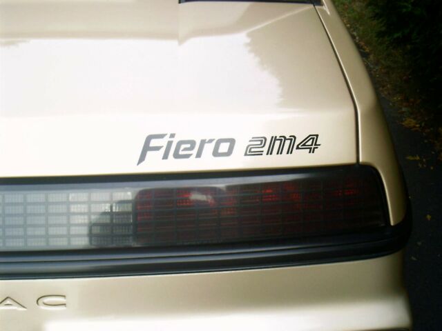 1986 pontiac fiero sport coupe only 69k miles true survivor great condition