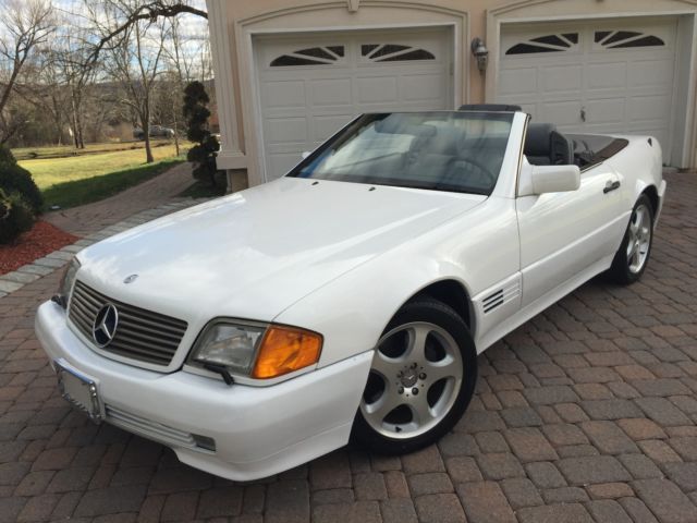 94 mercedes-benz v12 sl600 clean no rust florida car 61k hard/soft top roadster