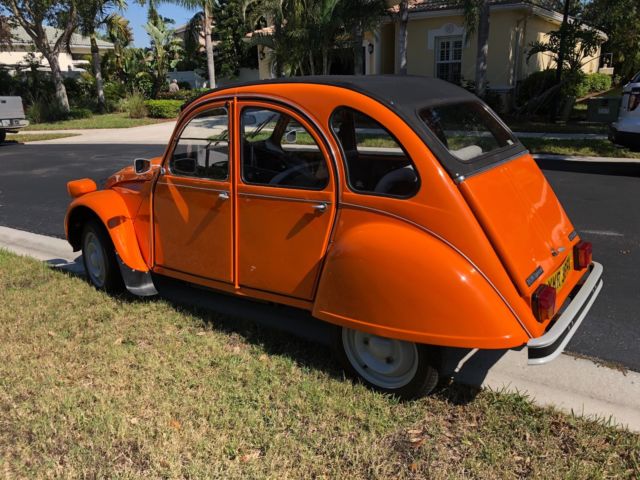 citroen 2cv6 classic car
