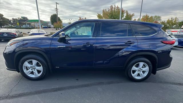2021 toyota highlander hybrid le