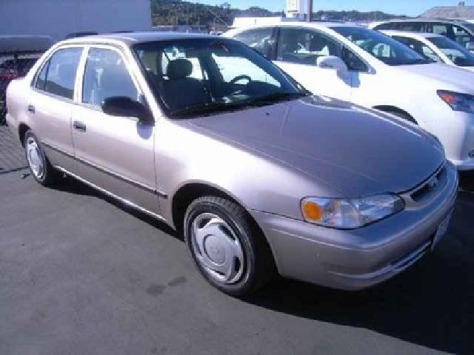 1999 toyota corolla ce w/ leather...one owner...wow!!! must see!! in san rafael, ca