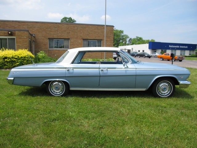 1962 chevrolet impala 32651 miles blue 2 door 283 cid automatic