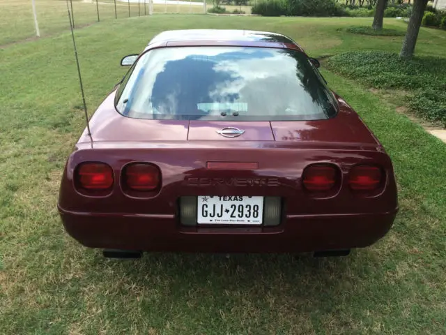 1993 chevrolet corvette 40th anniversary cpe moving, must sell!