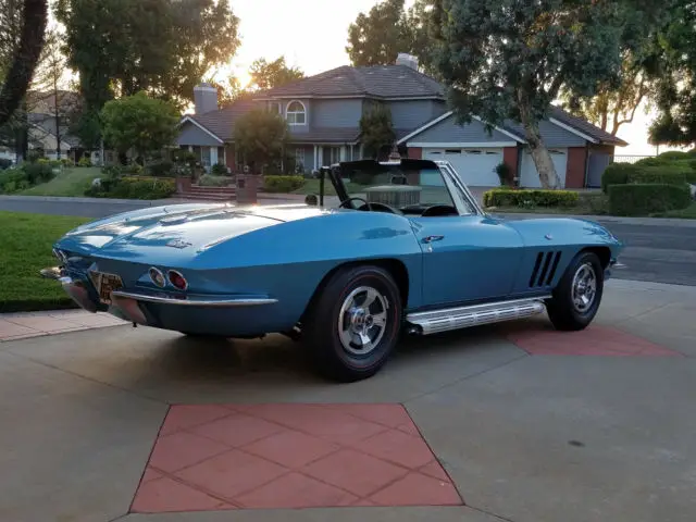 1966 chevrolet corvette convertible 327