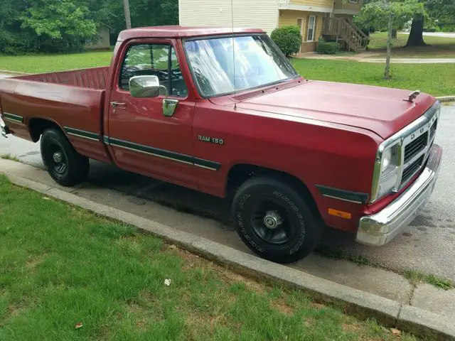 1991 dodge ram 150 short bed 0 rust excellent truck