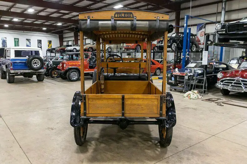 1921 ford model t canopy express 1 black/woodgrain pickup truck 177ci 4-cylinder