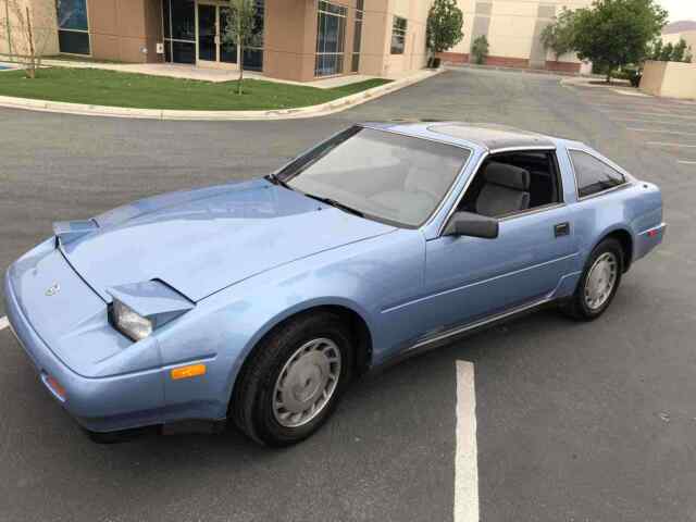 1987 nissan 300zx coupe blue rwd automatic 2+2