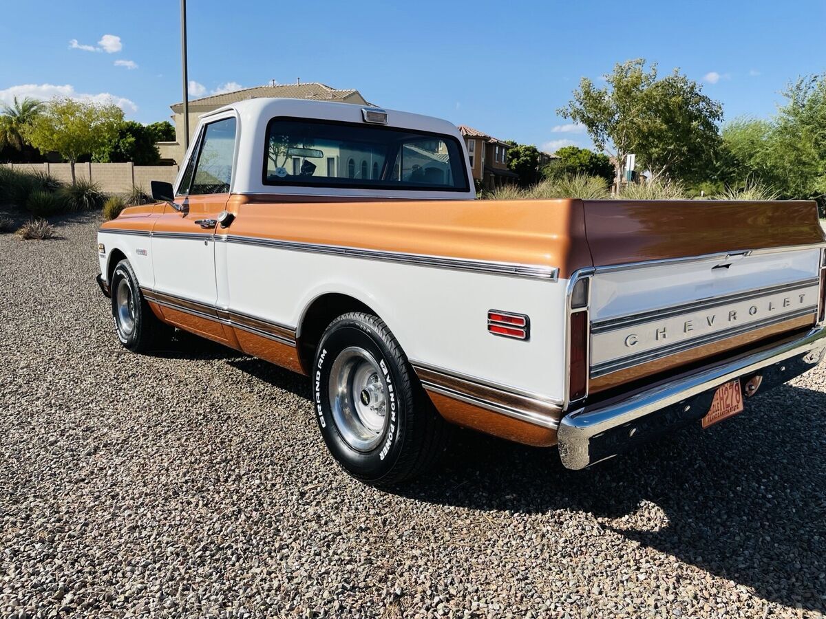 1971 chevrolet c-10 pickup brown cheyenne