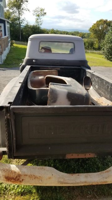 1957 chevy 3800 one ton with 9 step side box