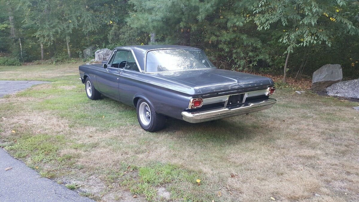 1965 plymouth belvedere coupe grey rwd manual ii