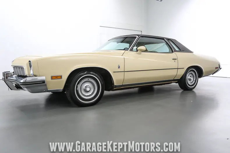 1973 buick regal light yellow coupe 350ci v8 40095 miles