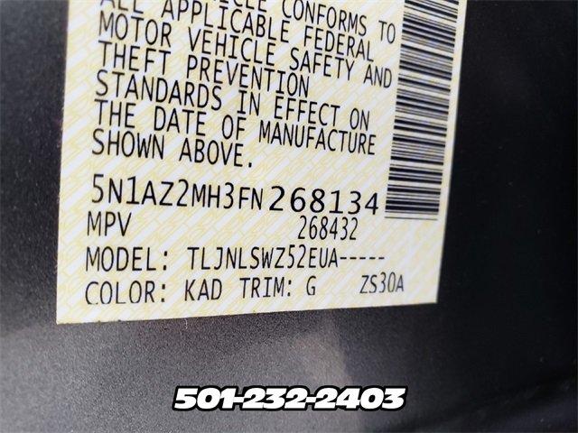 used 2015 nissan murano platinum north little rock, ar 72116 for sale in north little rock, arkansas