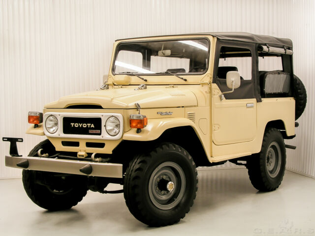 1980 toyota bj40 (fj40) diesel restoration breathtaking satin finish - rare