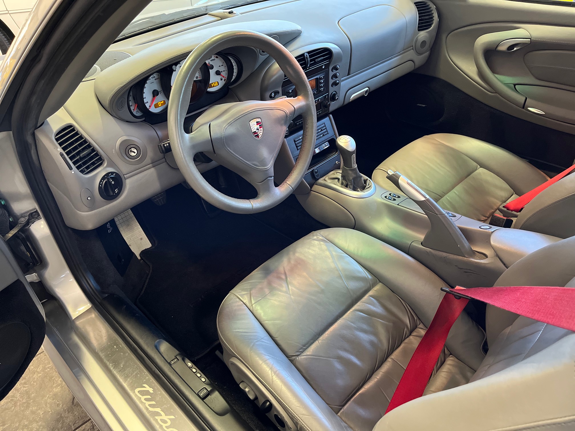 2002 porsche 911 turbo coupe 6-speed